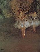 Edgar Degas Two dancer Germany oil painting artist